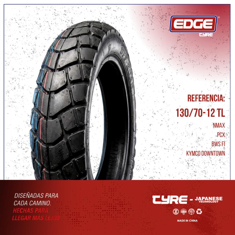 Llanta Moto Edge Ed69 130/70 12 img #2