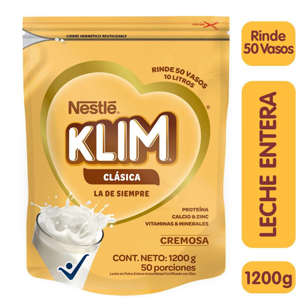 Leche KLIM en polvo clásica (1200  gr)