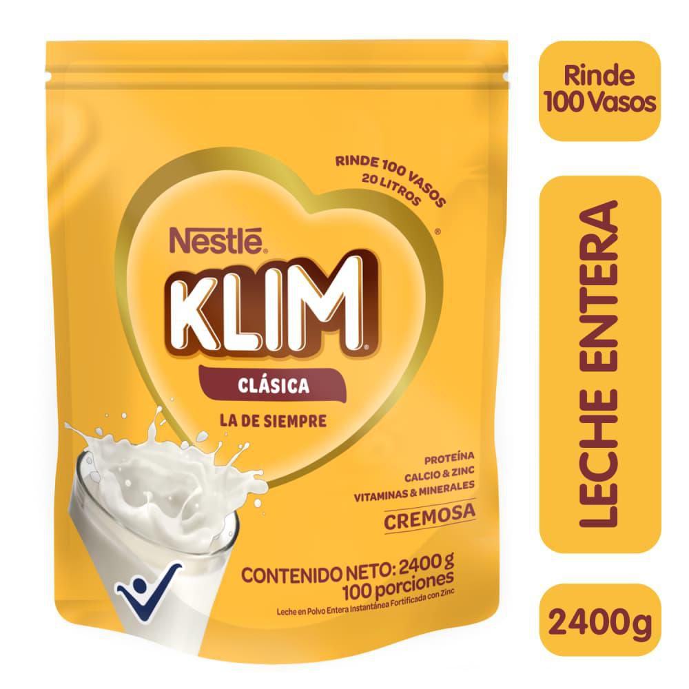 Leche KLIM en polvo entera (2400  gr)