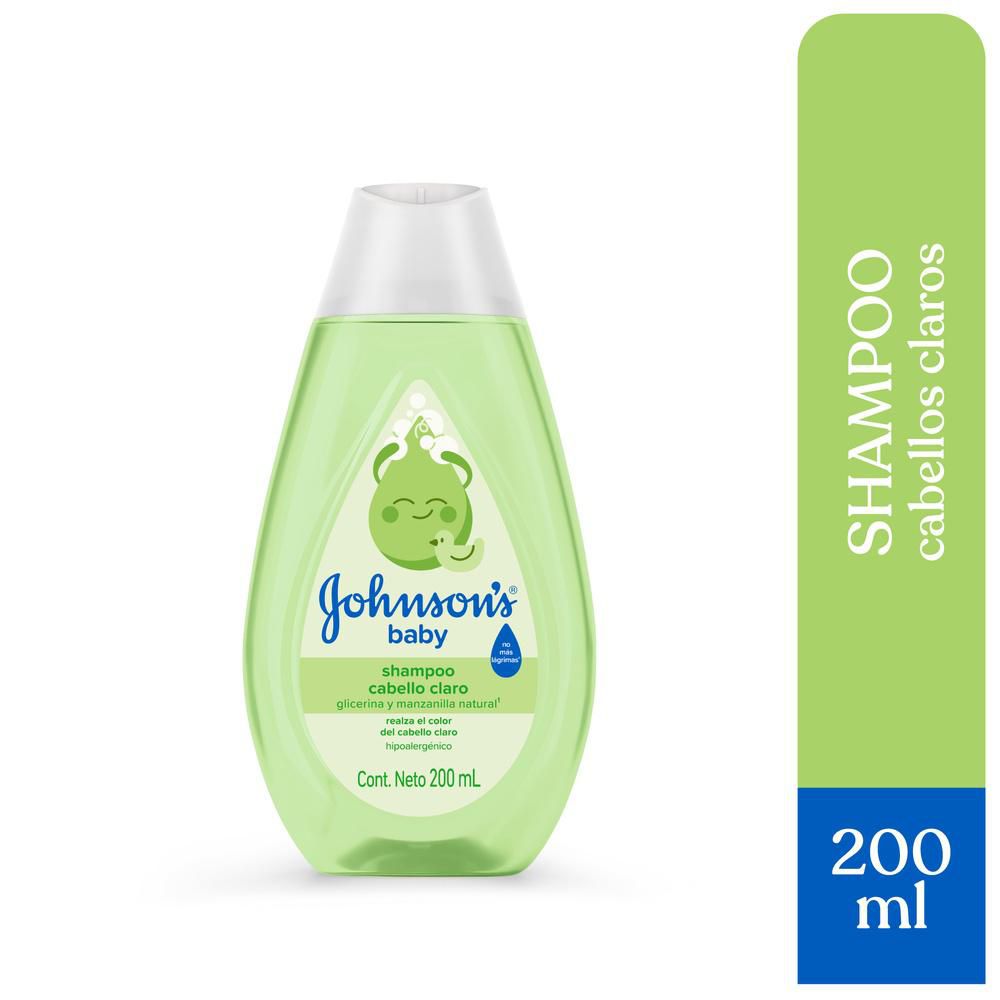 Shampoo JOHNSON S baby cabello claro con manzanilla (200  ml)