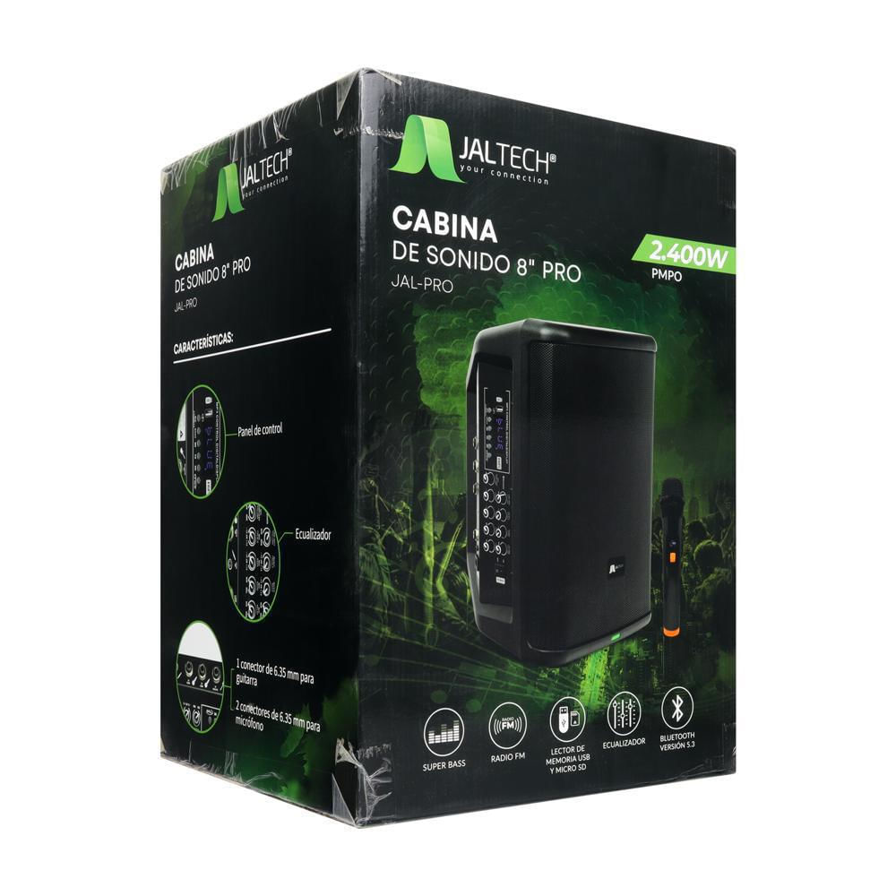Cabina De Sonido Jaltech 8Plg Pro Con Microfono img #4