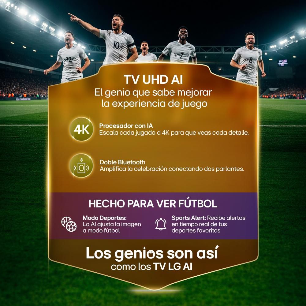 Televisor LG 50 pulgadas LED Uhd4K Smart TV 50UR7800PSB img #2