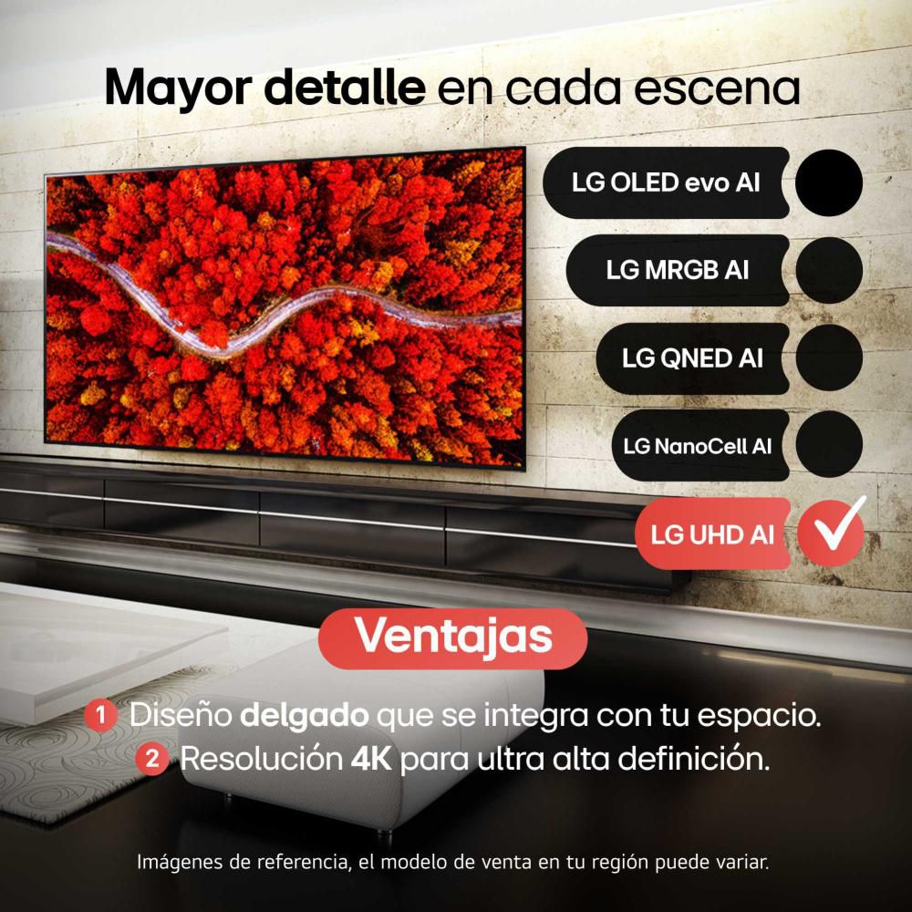 Televisor LG 50 pulgadas LED Uhd4K Smart TV 50UR7800PSB img #3