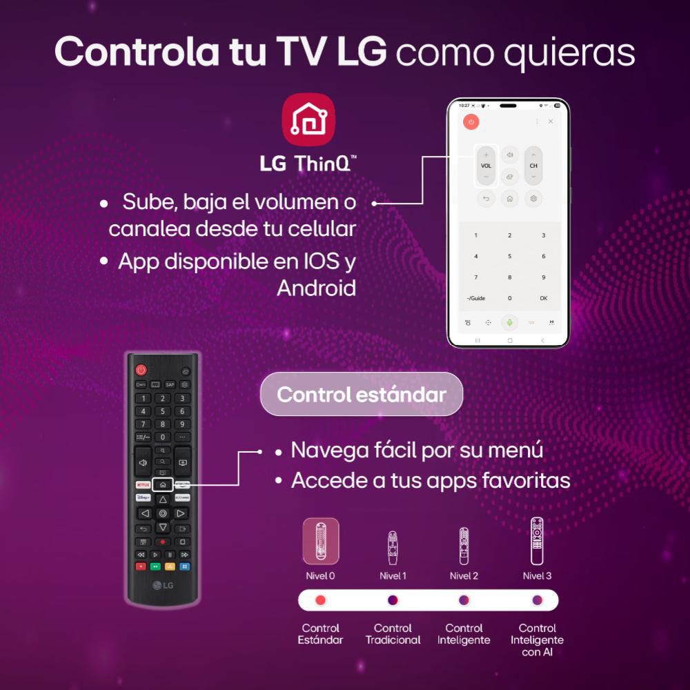 Televisor LG 50 pulgadas LED Uhd4K Smart TV 50UR7800PSB img #4