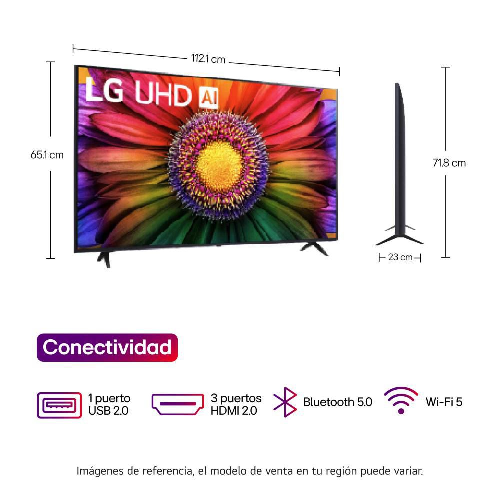 Televisor LG 50 pulgadas LED Uhd4K Smart TV 50UR7800PSB img #8