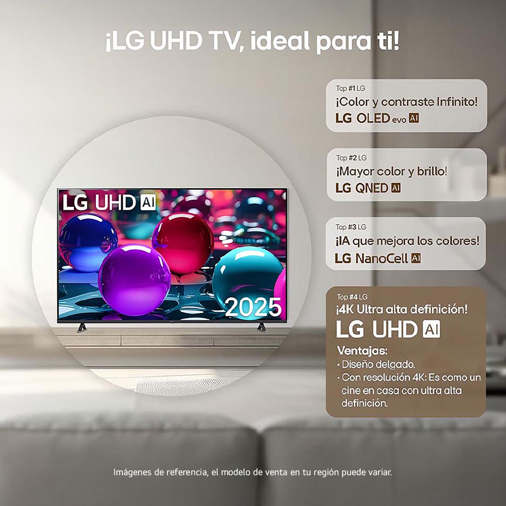 Televisor LG 75 pulgadas LED Uhd4K Smart TV 75UA8050PSA.AWC img #2