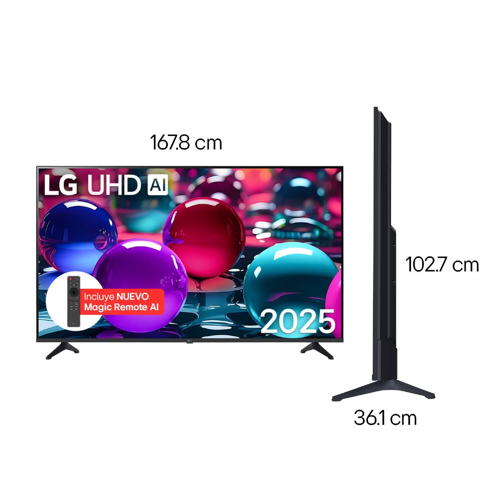 Televisor LG 75 pulgadas LED Uhd4K Smart TV 75UA8050PSA.AWC img #8