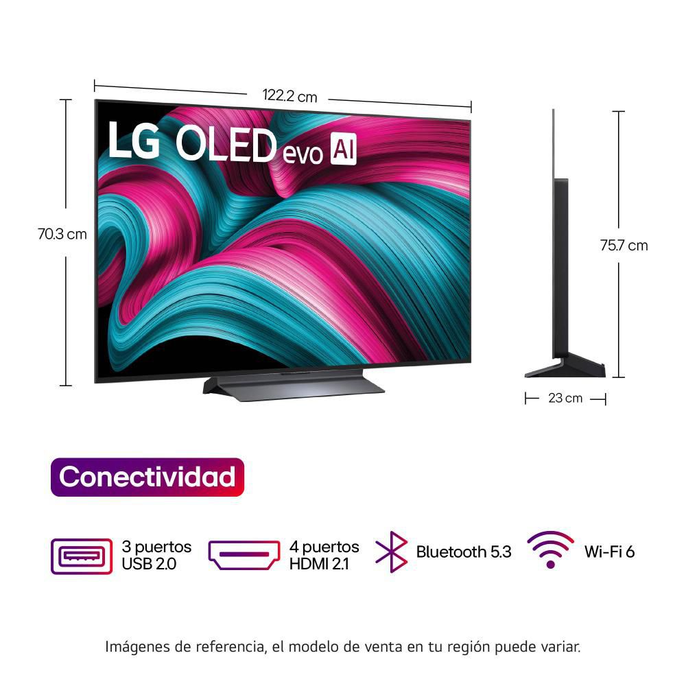 Televisor LG 55 pulgadas OLED Uhd4K Smart TV OLED55C5PSA.AWC img #8