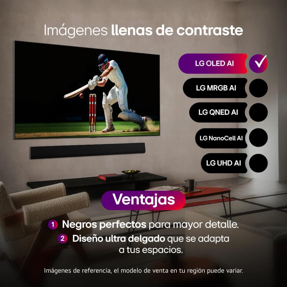 Televisor LG 55 pulgadas OLED Uhd4K Smart TV OLED55B5PSA.AWC img #3