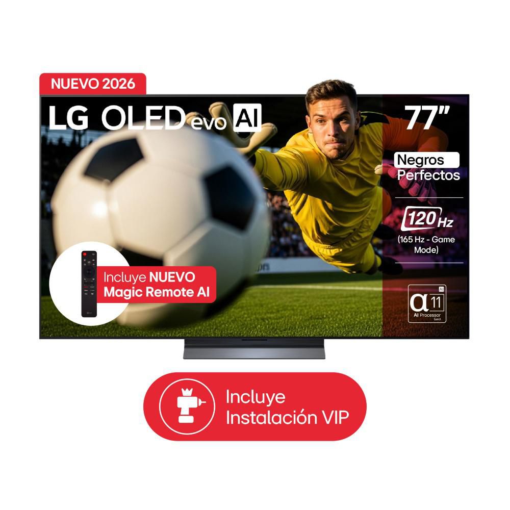 Televisor LG 77 pulgadas OLED Uhd4K Smart TV OLED77C6PSA.AWC img #1