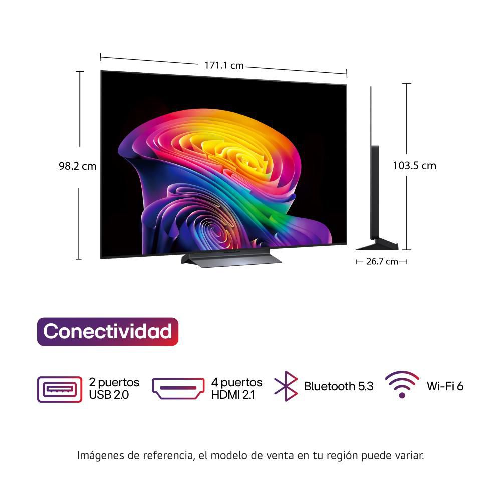 Televisor LG 77 pulgadas OLED Uhd4K Smart TV OLED77C6PSA.AWC img #8