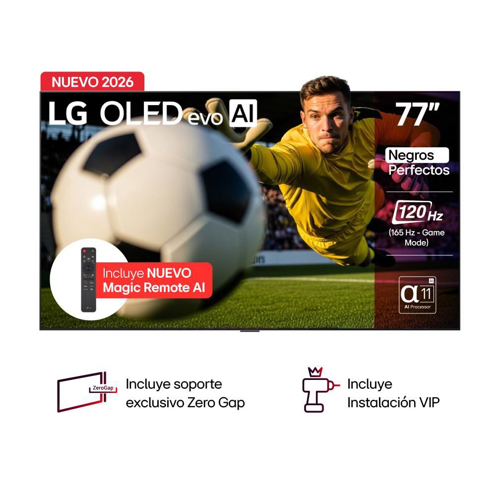 Televisor LG 77 pulgadas OLED Uhd4K Smart TV OLED77G6PSA.AWC img #1