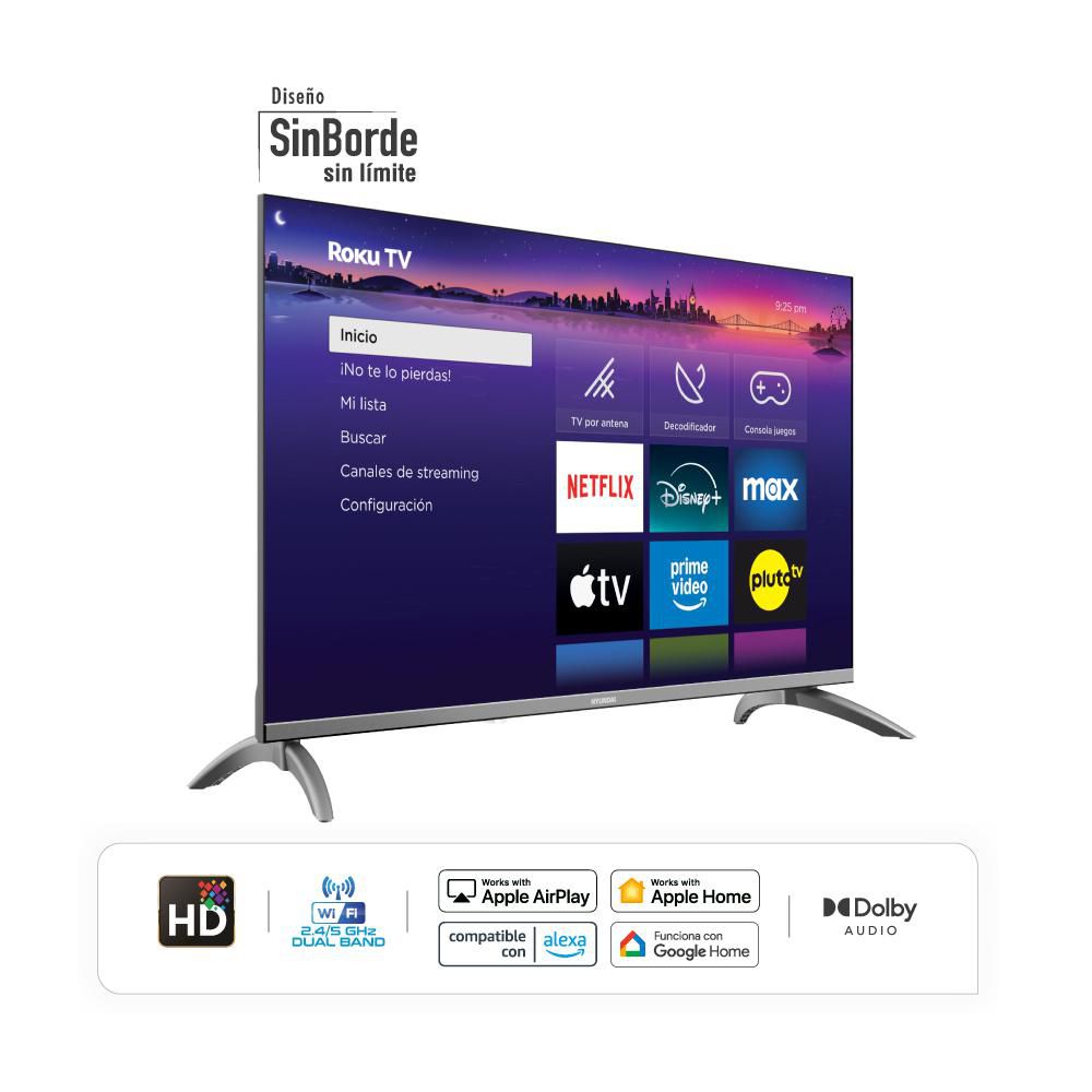 Televisor HYUNDAI 32 pulgadas LED Hd Smart TV HYLED3257RiM img #2