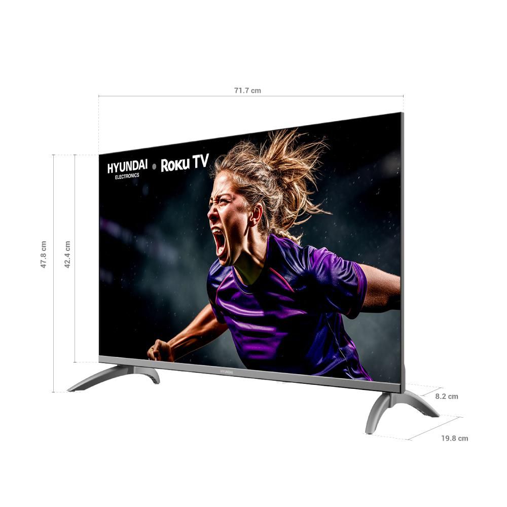 Televisor HYUNDAI 32 pulgadas LED Hd Smart TV HYLED3257RiM img #4