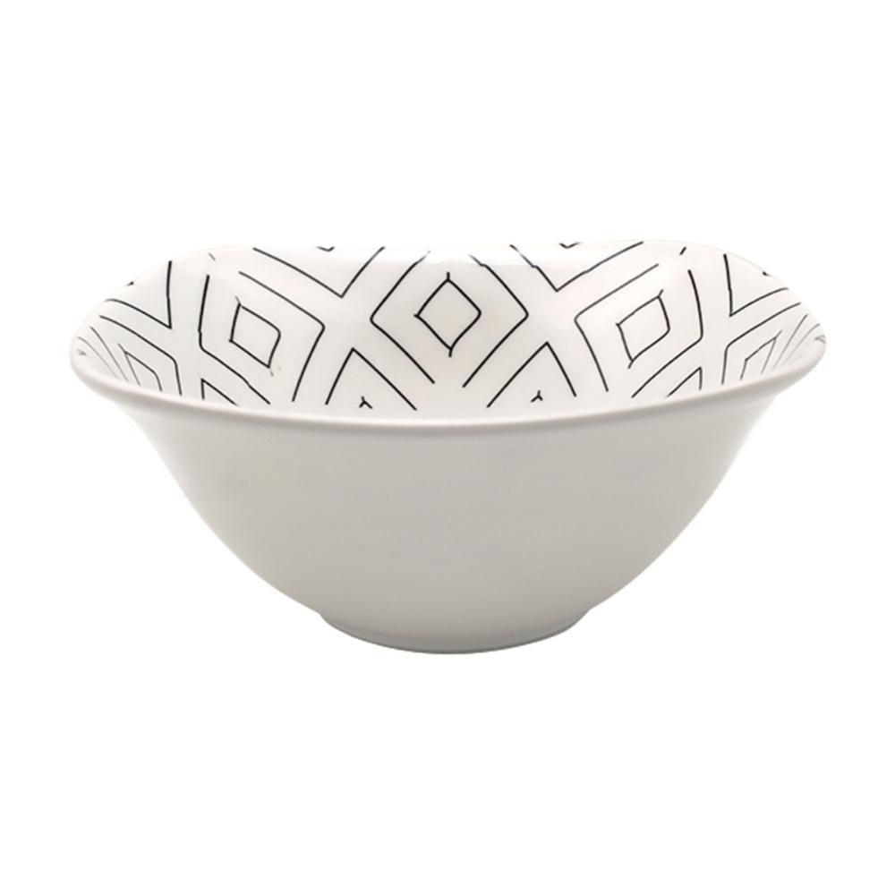 Vajilla de melamina cuadrada lineas KW VP1006 img #4