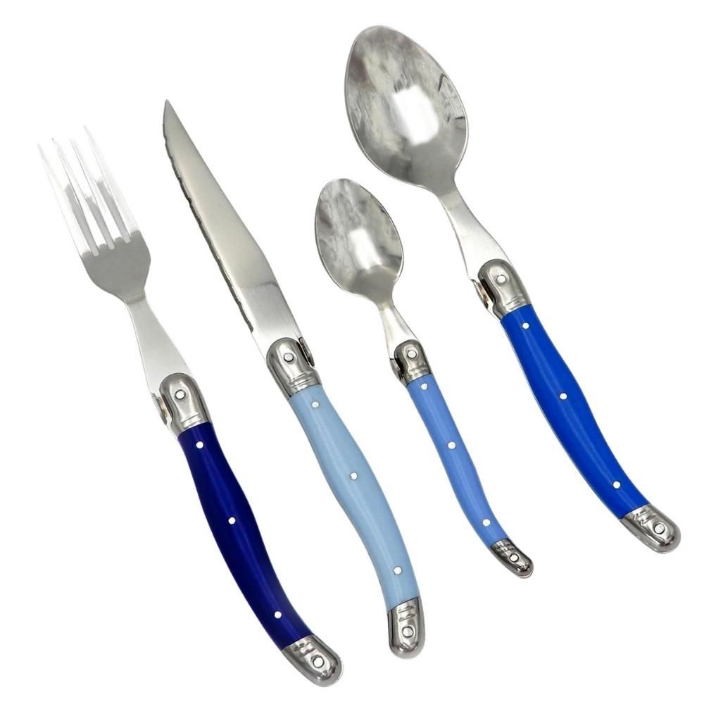 SET24 CUBIERTOS MONTPELLIER AZUL KW 014SR1AB img #1