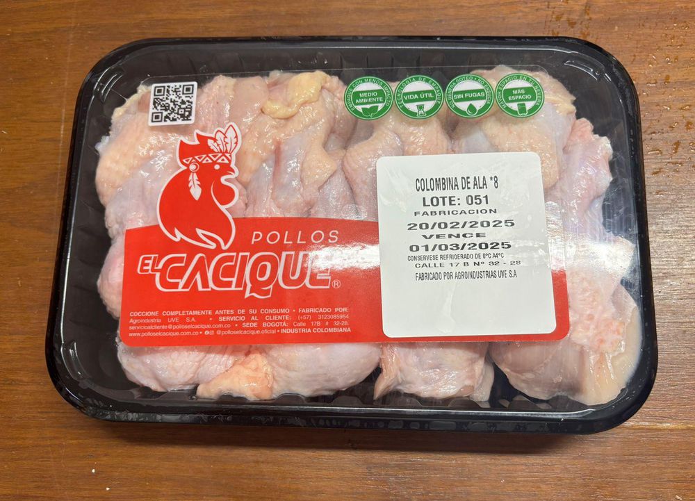 Colombina de ala SMN en bandeja img #1