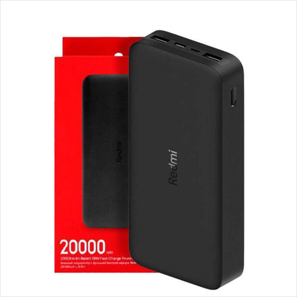 Power Bank Xiaomi Redmi Carga Rápida 20000Mah