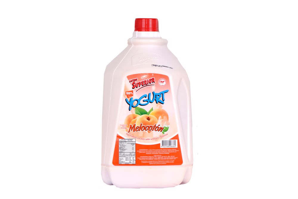 Yogurt SUPERIOR garrafa melocotón (3868  ml) img #1