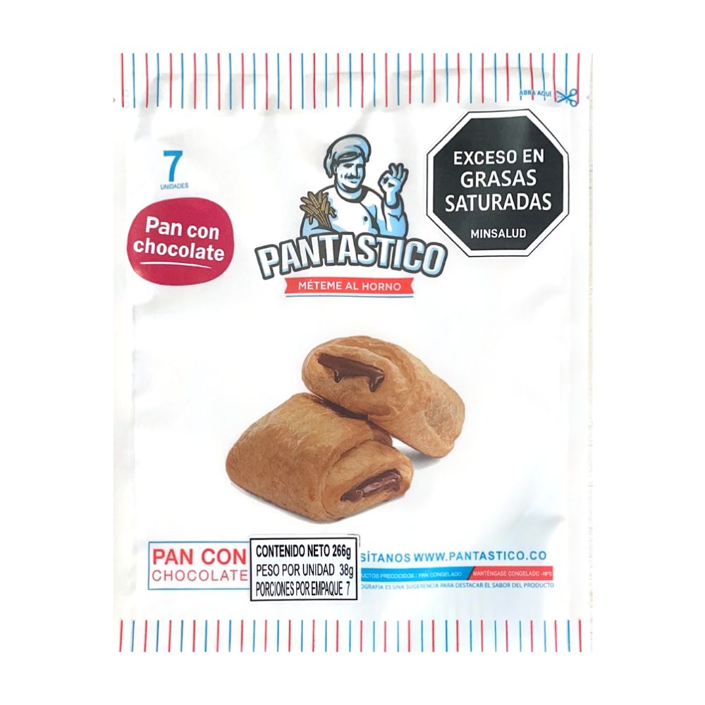 Pan PANTÁSTICO con chocolate (266  gr) img #1