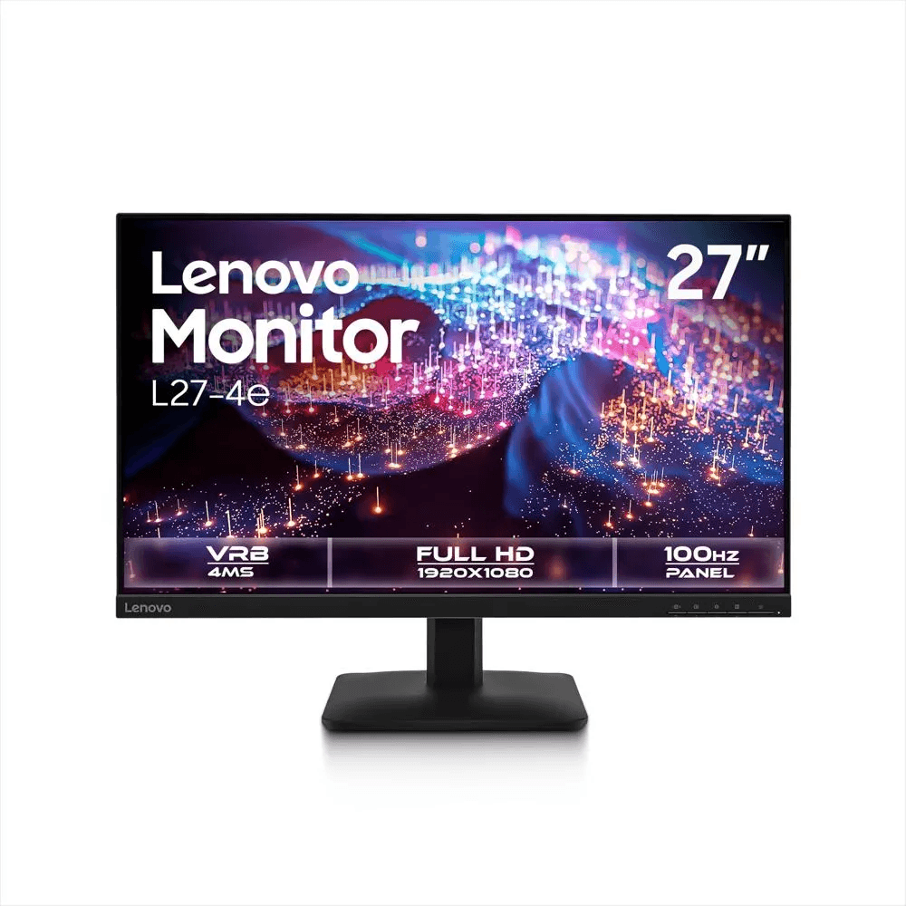 Monitor Lenovo 27" L27-4e Fhd Ips Hdmi Vga 100hz 4ms