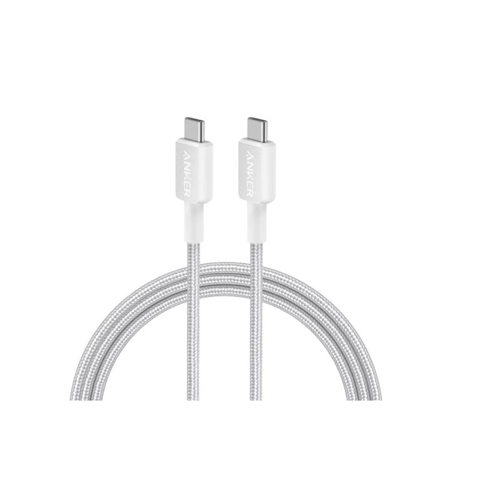 Cable Anker Usb C a Usb C 1.8 Metros Blanco A81f6h21