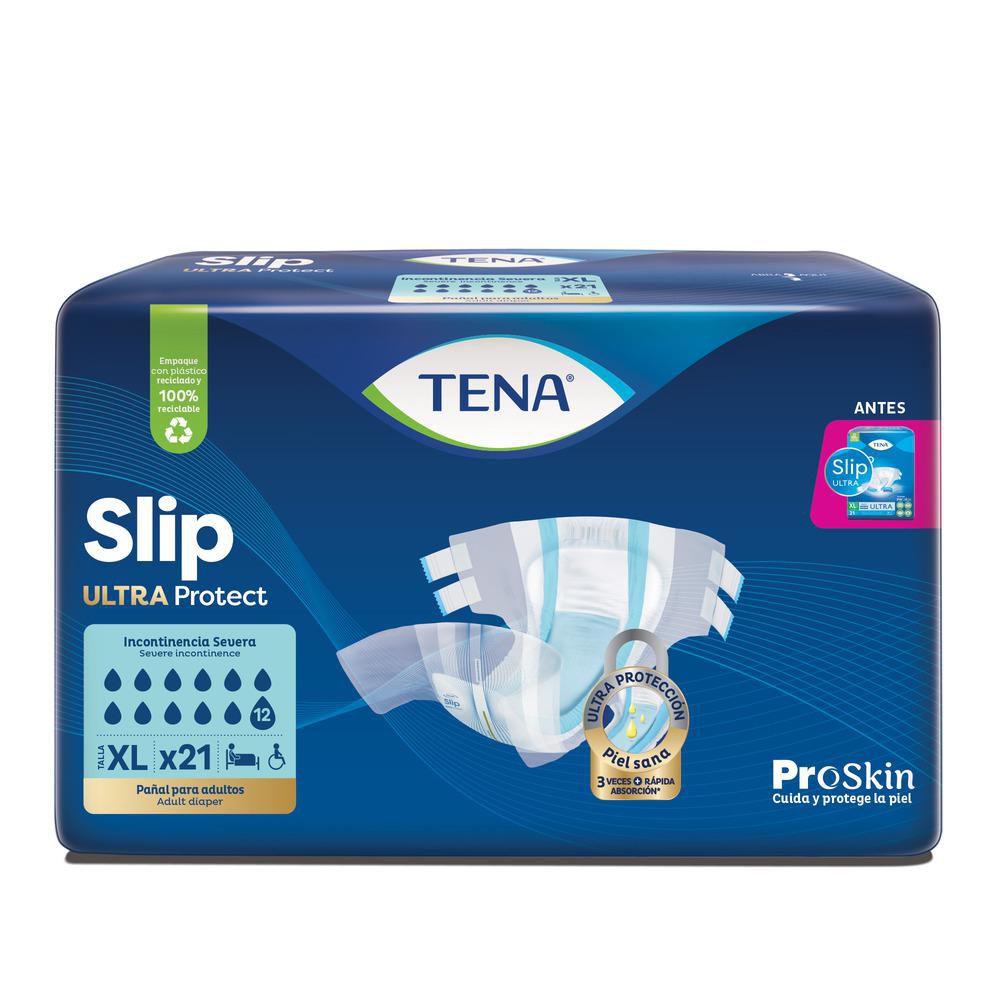 Pañales para adultos Tena slip ultra protect XL (21 und)