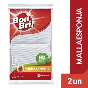 Esponja BON BRIL malla (2 und)