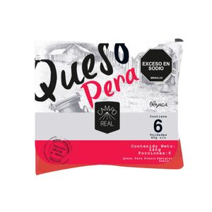 Queso CAMPO REAL pera bolsa (240 gr)