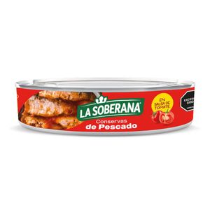 Sardinas LA SOBERANA conserva en salsa de tomate (280 gr)