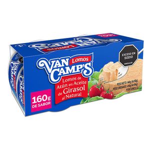 Atún VAN CAMPS en aceite de girasol (416 gr)