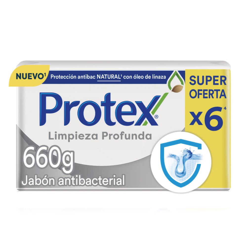 Jabón de baño Protex limpieza profunda (660 gr)