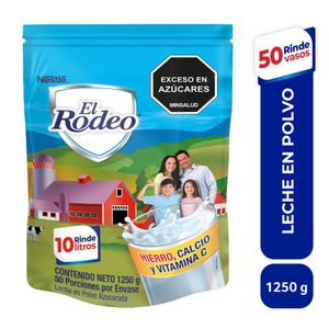 Leche EL RODEO en polvo azucarada (1250 gr)