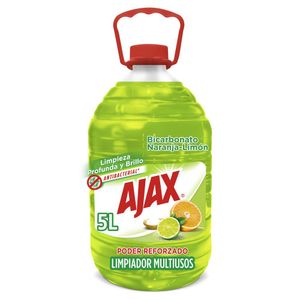 Limpiapisos AJAX bicarbonato naranja limón (5000 ml)