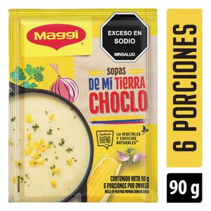 Crema de choclo MAGGI sobre mezcla para preparar (90 gr)