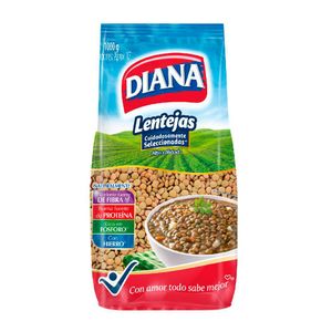 Lenteja DIANA cuidadosamente seleccionadas (1000 gr)