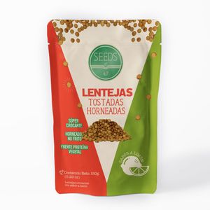 Lentejas SEEDS 4.7 tostadas horneadas (150 gr)