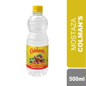 Vinagre blanco COLMANS especial para ensaladas (500 ml)