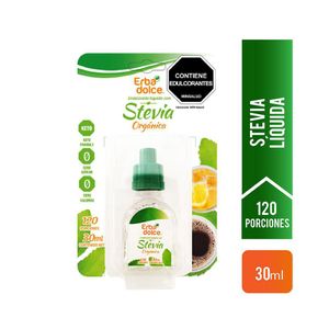 Endulzante ERBA DOLCE Con Stevia Líquido (30 ml)