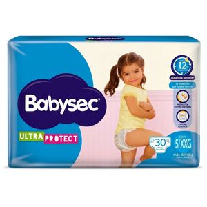 Pañales BABYSEC ultra protect 5XXXG (30 und)