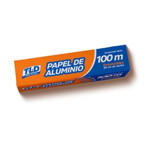 Papel aluminio T/L/D TODOS LOS DIAS en caja x100 mts