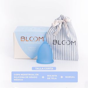 Copa menstrual BLOOM corta (1 und)