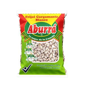 Frijol ABURRA cargamanto blanco (500 gr)