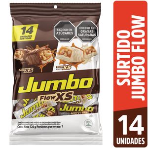 Chocolatina JUMBO surtida sabor chocolate blanco (126 gr)