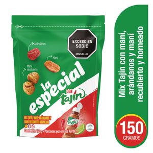 Maní LA ESPECIAL con tajín (150 gr)