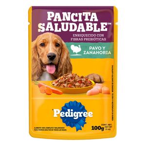 Comida para perros PEDIGREE húmedo adultos pavo y zanahoria (100 gr)