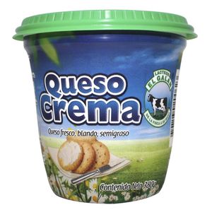 Queso crema EL GALAN fresco blando semigraso (380 gr)