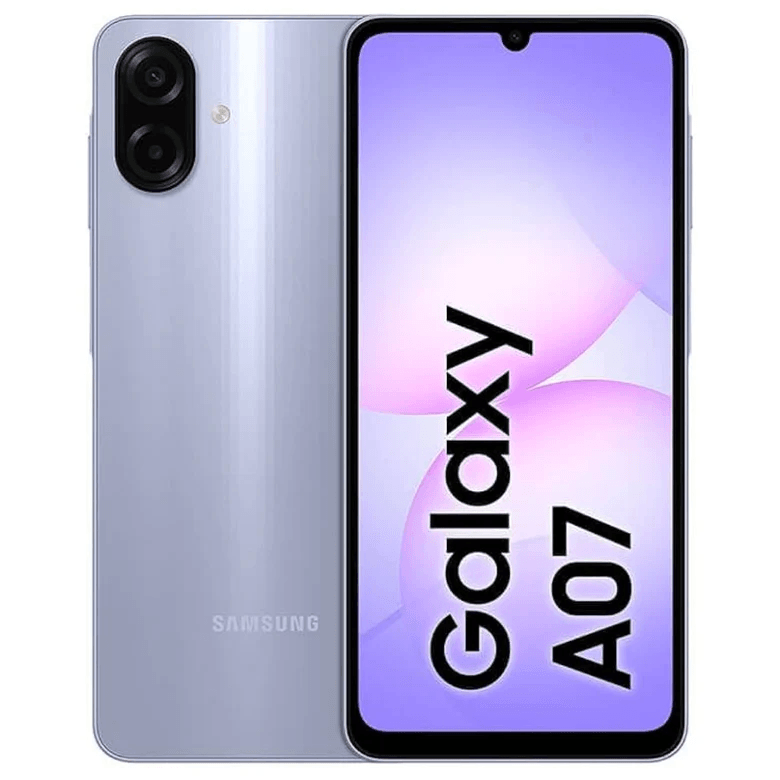 Samsung A07 SM-A075M 128GB 4GB RAM Violeta | Android 15 Dual SIM 4G LTE