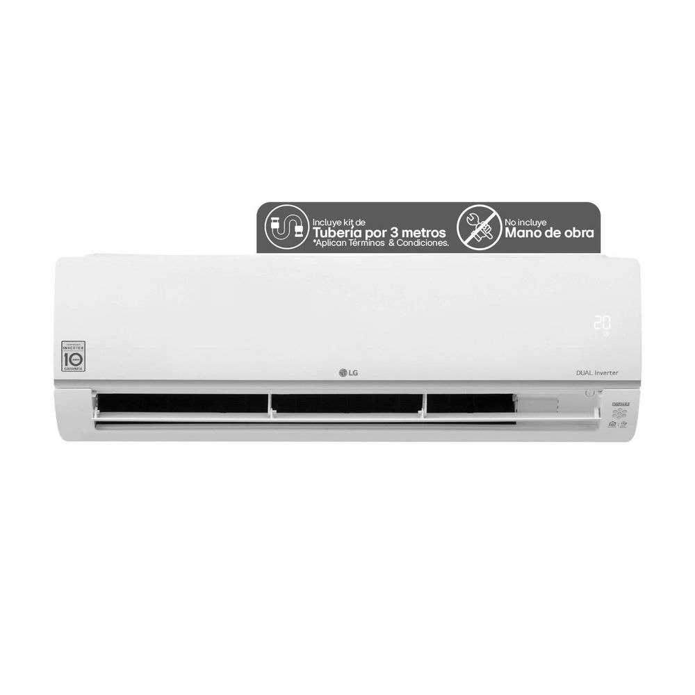 Aire Acondicionado Dual Inverter LG 12000 Btu 220 V VM122C7PQ
