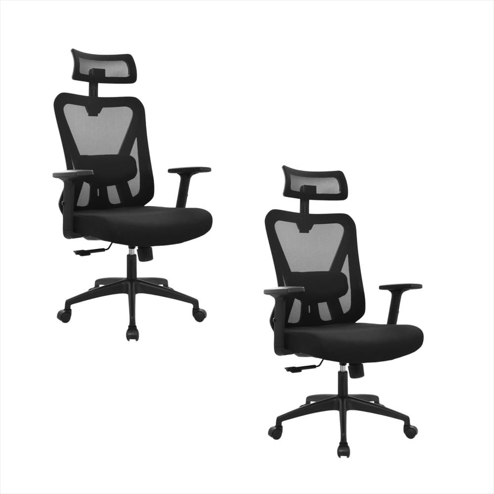 Set X2 Sillas De Oficina Dolfin Tipo Presidente